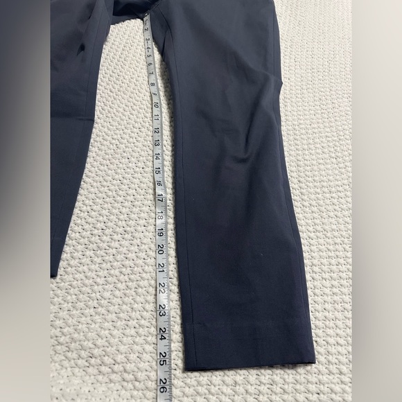 Everlane Side Zip Stretch Cotton Pants size 10 grey/blue - Picture 10 of 10